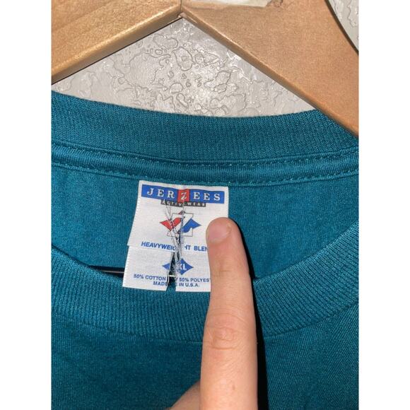 Vintage Montate State Shirt MAP Expect Things of Yourself Green Tee VTG 1998 XL - Picture 5 of 13